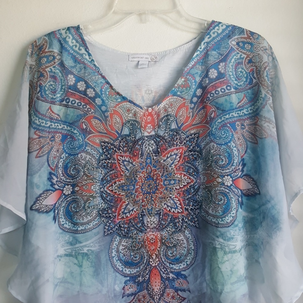Westport bedazzled top